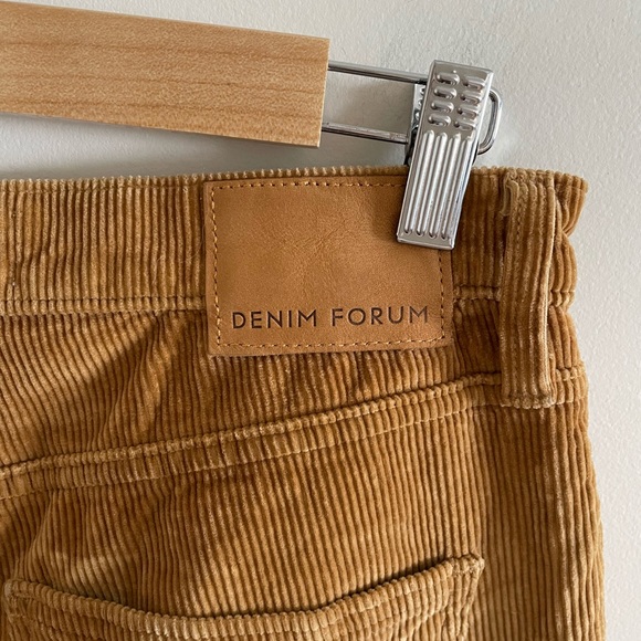 Aritzia Denim Forum The Yoko High Rise Slim Corduroy Size 30 - Picture 8 of 11